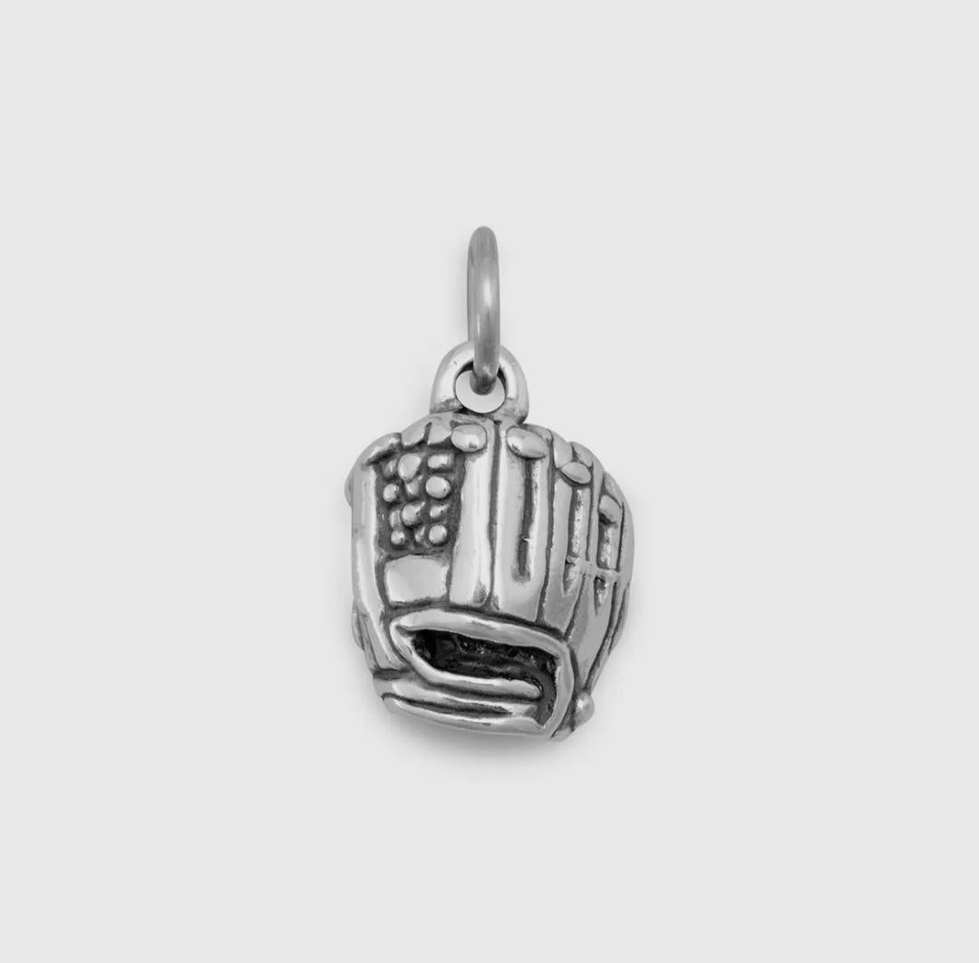 The Homerun Glove Story Charm