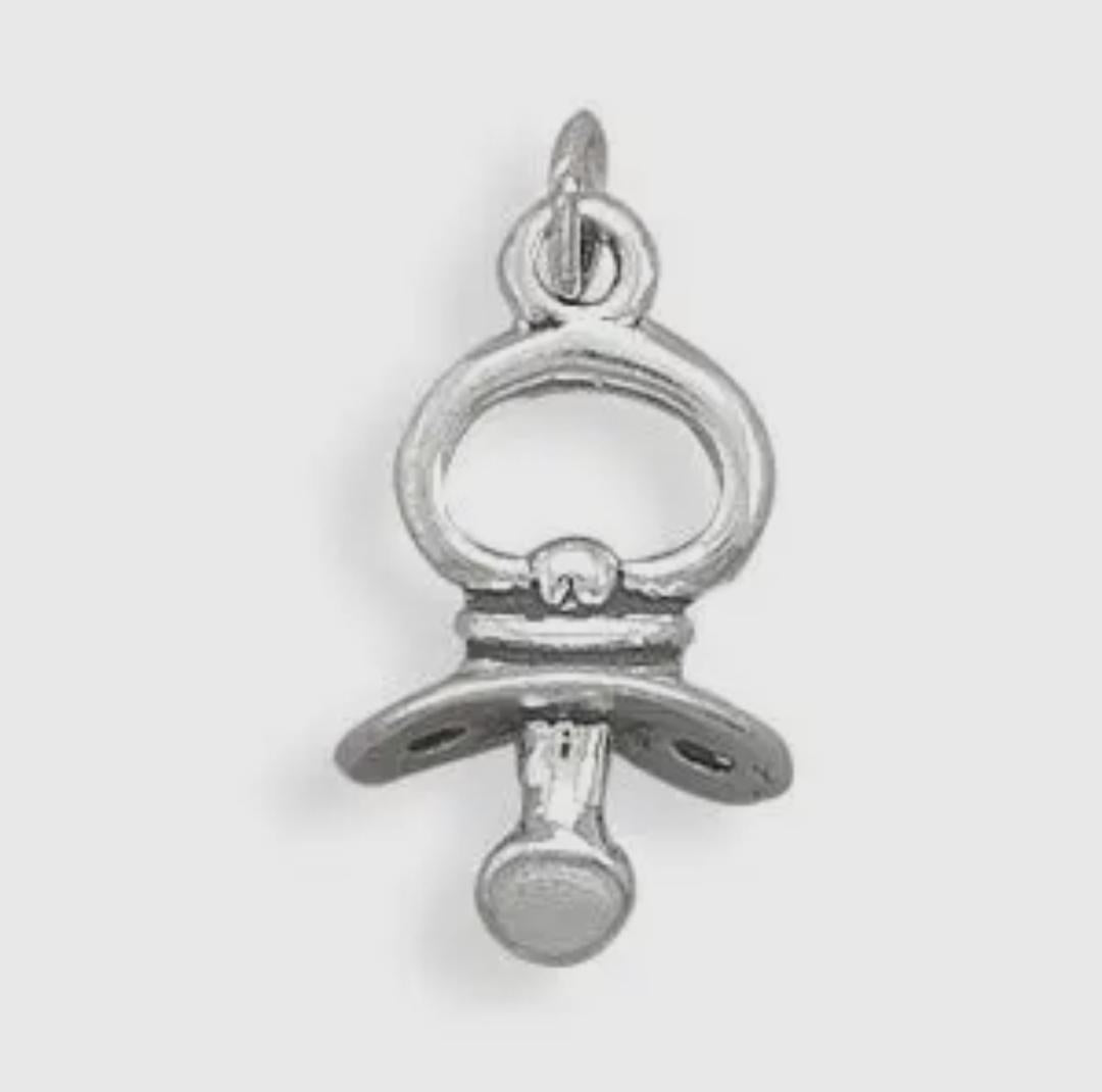 Baby Pacifier Story Charm