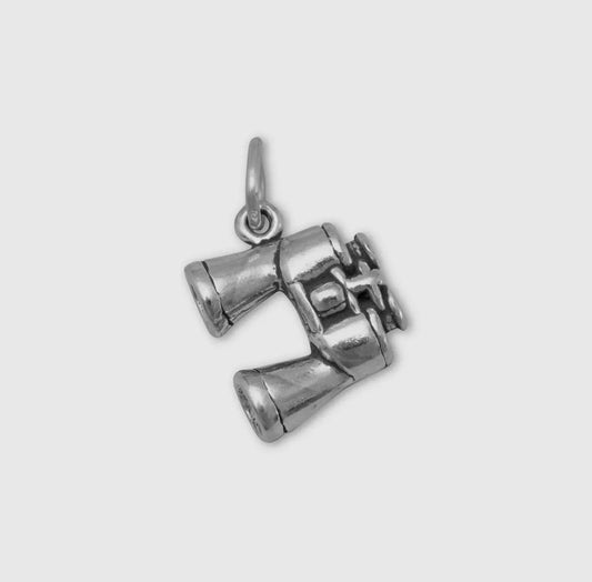 Curious Binoculars Story Charm
