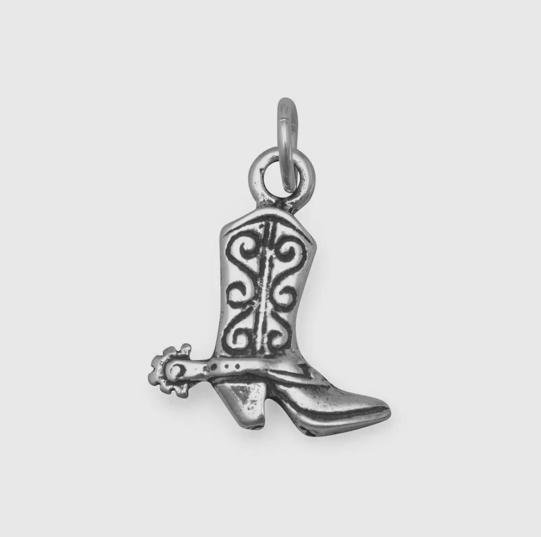 Boot & Spur Charm